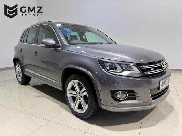 View our Volkswagen Tiguan 2.0 TDI BlueMotion Tech R-Line SUV 5dr Diesel Manual 4WD Euro 5 (s/s) (Nav) (177 ps)