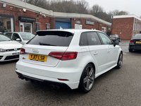 USED 2017 17 AUDI S3 2.0 TFSI Black Edition Sportback 5dr Petrol S Tronic quattro Euro 6 (s/s) (310 ps) 