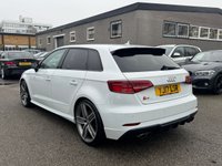 USED 2017 17 AUDI S3 2.0 TFSI Black Edition Sportback 5dr Petrol S Tronic quattro Euro 6 (s/s) (310 ps) 