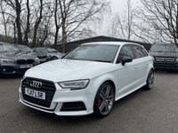 USED 2017 17 AUDI S3 2.0 TFSI Black Edition Sportback 5dr Petrol S Tronic quattro Euro 6 (s/s) (310 ps) 