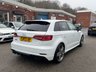 USED 2017 17 AUDI S3 2.0 TFSI Black Edition Sportback 5dr Petrol S Tronic quattro Euro 6 (s/s) (310 ps) 