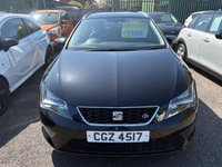 USED 2016 SEAT LEON 2.0 TDI FR Sport Tourer 5dr Diesel Manual Euro 6 (s/s) (150 ps) SERVICE HISTORY - 7 STAMPS, SAT NAV, HALF LEATHER