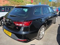 USED 2016 SEAT LEON 2.0 TDI FR Sport Tourer 5dr Diesel Manual Euro 6 (s/s) (150 ps) SERVICE HISTORY - 7 STAMPS, SAT NAV, HALF LEATHER