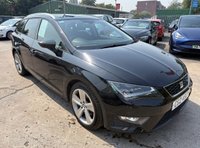 USED 2016 SEAT LEON 2.0 TDI FR Sport Tourer 5dr Diesel Manual Euro 6 (s/s) (150 ps) SERVICE HISTORY - 7 STAMPS, SAT NAV, HALF LEATHER