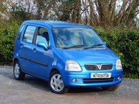 USED 2003 03 VAUXHALL AGILA 1.2i 16v MPV 5dr Petrol Manual (156 g/km, 74 bhp) SERVICE HISTORY, NEW MOT, LOW MILEAGE