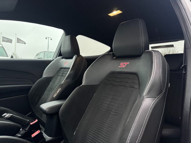 2020 FORD FIESTA 2020 1.5T EcoBoost ST-3 Hatchback 3dr Petrol Manual Euro 6 (s/s) (200 ps) * HUGE SPEC LIST * ST PERFORMANCE PACK * HEATED STEERING WHEEL * B&O SOUND SYSTEM * CRUISE CONTROL * APPLE CARPLAY * REAR CAMERA * HEATED RECARO SETAS * 18" MAGNETIC ALLOYS * PRIVACY GLASS * 4.2" DISPLAY * MAGNETIC GREY * QUICKCLEAR WINDSCREEN * RED BRAKE CALIPES * FORD SYNC 3 * ST SPORTS SUSPENSION * SAT NAV * DAB * STUNNING THROUGHOUT * - Photo 3