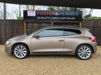 USED 2017 67 VOLKSWAGEN SCIROCCO 2.0 TDI GT Hatchback 3dr Diesel DSG Euro 6 (s/s) (150 ps) 2 OWNERS, AUTO, NAV, AZTEC GOLD