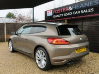 USED 2017 67 VOLKSWAGEN SCIROCCO 2.0 TDI GT Hatchback 3dr Diesel DSG Euro 6 (s/s) (150 ps) 2 OWNERS, AUTO, NAV, AZTEC GOLD