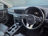 USED 2019 69 KIA SPORTAGE 1.6 T-GDi 4 SUV 5dr Petrol DCT AWD Euro 6 (s/s) (174 bhp) Dual zone climate control A/C, Full black leather interior, Panoramic Sunroof, Satellite navigation, Cruise control, Bluetooth connectivity for calls and music, Voice control, USB input, Heated front and rear seats, Heated steering wheel, JBL Sound System, Lane assist, keyless drive, Auto wipers, Different drive modes, Power folding wingmirrors, DAB radio, LED daytime running lights, 360 parking camera, Front & Rear parking sensors, Apple Carplay, Android Auto