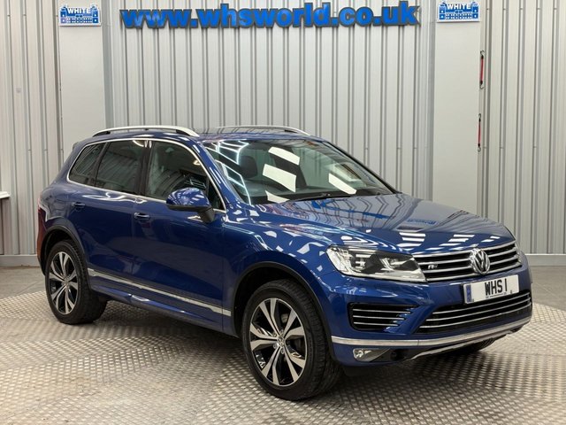 2016 VOLKSWAGEN TOUAREG 2016 3.0 TDI V6 262 BHP BLUEMOTION TECH R-LINE 5DR 4WD TIPTRONIC (EURO 6)