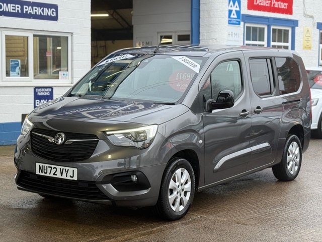 2022 72 Vauxhall Combo Life 1.5 Turbo D SE XL MPV 5dr Diesel Manual 6Spd Euro 6 (s/s) (7 Seat) (100 ps)
