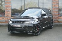 USED 2020 20 LAND ROVER RANGE ROVER SPORT 5.0 P575 V8 GPF SVR SUV 5dr Petrol Auto 4WD Euro 6 (s/s) (575 ps) SIDE STEPS / PAN ROOF / CARBON