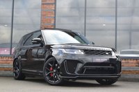 USED 2020 20 LAND ROVER RANGE ROVER SPORT 5.0 P575 V8 GPF SVR SUV 5dr Petrol Auto 4WD Euro 6 (s/s) (575 ps) SIDE STEPS / PAN ROOF / CARBON