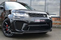 USED 2020 20 LAND ROVER RANGE ROVER SPORT 5.0 P575 V8 GPF SVR SUV 5dr Petrol Auto 4WD Euro 6 (s/s) (575 ps) SIDE STEPS / PAN ROOF / CARBON