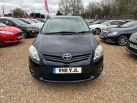 USED 2011 11 TOYOTA AURIS 1.6 V-Matic SR Euro 5 5dr AUX+USB+2 KEYS+CRUISE+ULEZ FRE