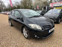 USED 2011 11 TOYOTA AURIS 1.6 V-Matic SR Euro 5 5dr AUX+USB+2 KEYS+CRUISE+ULEZ FRE