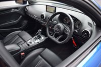 USED 2017 67 AUDI S3 2.0 TFSI Black Edition Sportback 5dr Petrol S Tronic quattro Euro 6 (s/s) (310 ps) ARA BUE / FULL AUDI HISTORY