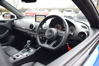 USED 2017 67 AUDI S3 2.0 TFSI Black Edition Sportback 5dr Petrol S Tronic quattro Euro 6 (s/s) (310 ps) ARA BUE / FULL AUDI HISTORY