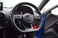 USED 2017 67 AUDI S3 2.0 TFSI Black Edition Sportback 5dr Petrol S Tronic quattro Euro 6 (s/s) (310 ps) ARA BUE / FULL AUDI HISTORY