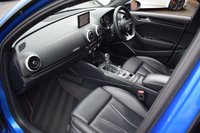 USED 2017 67 AUDI S3 2.0 TFSI Black Edition Sportback 5dr Petrol S Tronic quattro Euro 6 (s/s) (310 ps) ARA BUE / FULL AUDI HISTORY