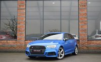USED 2017 67 AUDI S3 2.0 TFSI Black Edition Sportback 5dr Petrol S Tronic quattro Euro 6 (s/s) (310 ps) ARA BUE / FULL AUDI HISTORY