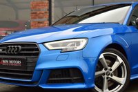 USED 2017 67 AUDI S3 2.0 TFSI Black Edition Sportback 5dr Petrol S Tronic quattro Euro 6 (s/s) (310 ps) ARA BUE / FULL AUDI HISTORY
