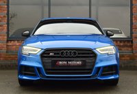 USED 2017 67 AUDI S3 2.0 TFSI Black Edition Sportback 5dr Petrol S Tronic quattro Euro 6 (s/s) (310 ps) ARA BUE / FULL AUDI HISTORY