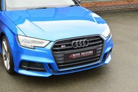 USED 2017 67 AUDI S3 2.0 TFSI Black Edition Sportback 5dr Petrol S Tronic quattro Euro 6 (s/s) (310 ps) ARA BUE / FULL AUDI HISTORY
