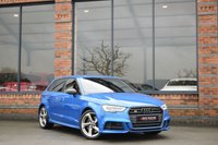 USED 2017 67 AUDI S3 2.0 TFSI Black Edition Sportback 5dr Petrol S Tronic quattro Euro 6 (s/s) (310 ps) ARA BUE / FULL AUDI HISTORY