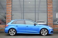 USED 2017 67 AUDI S3 2.0 TFSI Black Edition Sportback 5dr Petrol S Tronic quattro Euro 6 (s/s) (310 ps) ARA BUE / FULL AUDI HISTORY