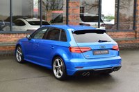 USED 2017 67 AUDI S3 2.0 TFSI Black Edition Sportback 5dr Petrol S Tronic quattro Euro 6 (s/s) (310 ps) ARA BUE / FULL AUDI HISTORY