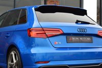 USED 2017 67 AUDI S3 2.0 TFSI Black Edition Sportback 5dr Petrol S Tronic quattro Euro 6 (s/s) (310 ps) ARA BUE / FULL AUDI HISTORY