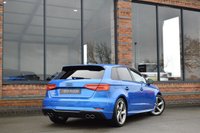 USED 2017 67 AUDI S3 2.0 TFSI Black Edition Sportback 5dr Petrol S Tronic quattro Euro 6 (s/s) (310 ps) ARA BUE / FULL AUDI HISTORY