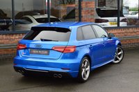 USED 2017 67 AUDI S3 2.0 TFSI Black Edition Sportback 5dr Petrol S Tronic quattro Euro 6 (s/s) (310 ps) ARA BUE / FULL AUDI HISTORY