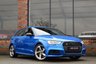 USED 2017 67 AUDI S3 2.0 TFSI Black Edition Sportback 5dr Petrol S Tronic quattro Euro 6 (s/s) (310 ps) ARA BUE / FULL AUDI HISTORY