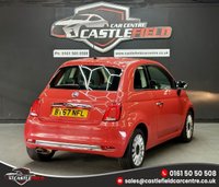 USED 2017 67 FIAT 500 1.2 Lounge Hatchback 3dr Petrol Dualogic Euro 6 (s/s) (69 bhp) 