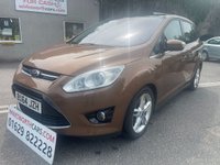 USED 2014 64 FORD GRAND C-MAX 1.6 TDCi Titanium X MPV 5dr Diesel Manual *FSH 11 STAMPS*7 SEATS*PAN ROOF*LAST OWNER 6yrs* *FSH 11 STAMPS*7 SEATS*PAN ROOF*LAST OWNER 6yrs*