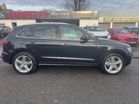 USED 2015 65 AUDI Q5 2.0 TDI S line Plus SUV 5dr Diesel S Tronic quattro Euro 6 (s/s) (190 ps) Buy with Complete Confidence from Sheriff Motors, All our vehicles are extensively road tested and thoroughly inspected prior to sale. Each vehicle comes with a new 1 year mot and we rectify all advisories and failures at no additional cost to our customers, plus a full oil and filter service. For added peace of mind, every car includes a 6 month complimentary RAC Warranty, 12 months Rac Breakdown Cover giving you complete confidence when you buy from Sheriff Motors.