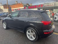 USED 2015 65 AUDI Q5 2.0 TDI S line Plus SUV 5dr Diesel S Tronic quattro Euro 6 (s/s) (190 ps) Buy with Complete Confidence from Sheriff Motors, All our vehicles are extensively road tested and thoroughly inspected prior to sale. Each vehicle comes with a new 1 year mot and we rectify all advisories and failures at no additional cost to our customers, plus a full oil and filter service. For added peace of mind, every car includes a 6 month complimentary RAC Warranty, 12 months Rac Breakdown Cover giving you complete confidence when you buy from Sheriff Motors.