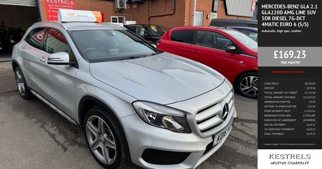 2016 GLA 2.1 GLA220D AMG LINE SUV 5DR DIESEL 7G DCT 4MATIC EURO 6... photo
