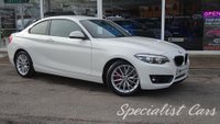 USED 2018 18 BMW 2 SERIES 1.5 218i SE Coupe 2dr Petrol Auto Euro 6 (s/s) (136 ps) 