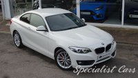 USED 2018 18 BMW 2 SERIES 1.5 218i SE Coupe 2dr Petrol Auto Euro 6 (s/s) (136 ps) 