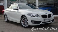 USED 2018 18 BMW 2 SERIES 1.5 218i SE Coupe 2dr Petrol Auto Euro 6 (s/s) (136 ps) 
