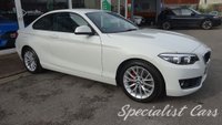 USED 2018 18 BMW 2 SERIES 1.5 218i SE Coupe 2dr Petrol Auto Euro 6 (s/s) (136 ps) 