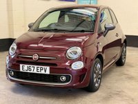 USED 2018 67 FIAT 500 1.2 S Hatchback Apple Car Play 3 Door Petrol Manual Euro 6 (s/s) (69 bhp) 6 SERVICES TO 22,456 MILES