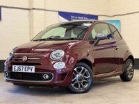 USED 2018 67 FIAT 500 1.2 S Hatchback Apple Car Play 3 Door Petrol Manual Euro 6 (s/s) (69 bhp) 6 SERVICES TO 22,456 MILES