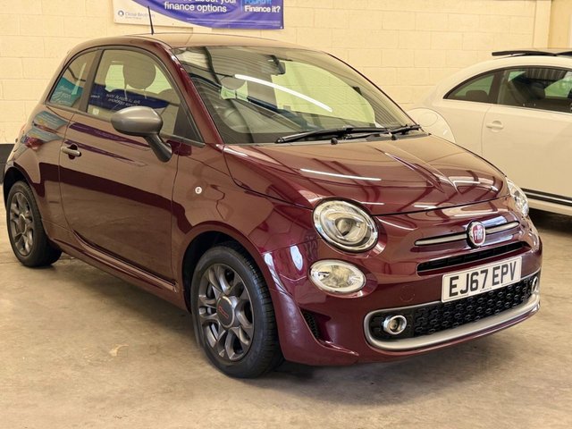 2018 67 Fiat 500 1.2 S Hatchback Apple Car Play 3 Door Petrol Manual Euro 6 (s/s) (69 bhp)
