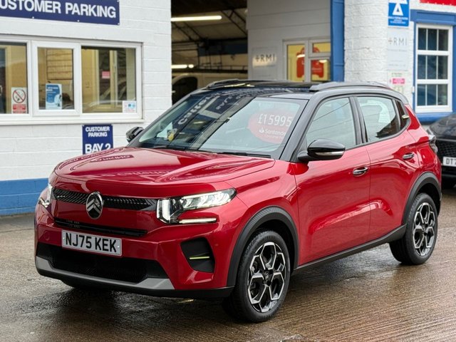 2025 CITROEN C3 1.2 Turbo PLUS Hatchback 5dr Petrol Manual Euro 6 (s/s) (100 ps)