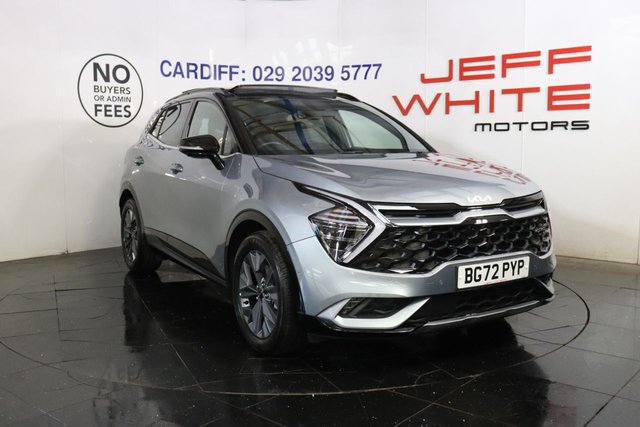 2022 KIA SPORTAGE 1.6 h T-GDi GT-Line S 5dr Auto AWD (SUNROOF)