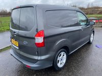 USED 2018 18 FORD TRANSIT COURIER 1.5 TDCi Limited NO VAT VAN Euro 6 (100 ps) 12 MONTHS PART AND LABOUR RAC WARRANTY+RAC BREAKDOWN COVER